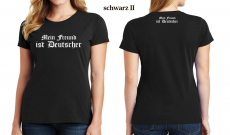 Mein Freund ist Deutscher Frauen T-Shirt