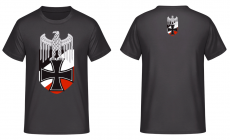 Reichsadler schwarz weiss rot T-Shirt