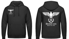 Reichsadler Deutsch sein heisst treu sein Kapuzenpullover