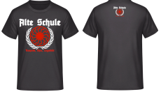 Alte Schule Schwarze Sonne T-Shirt