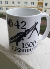 MG 42 1500 x 7,92mm pro Minute - Tasse Rundumdruck