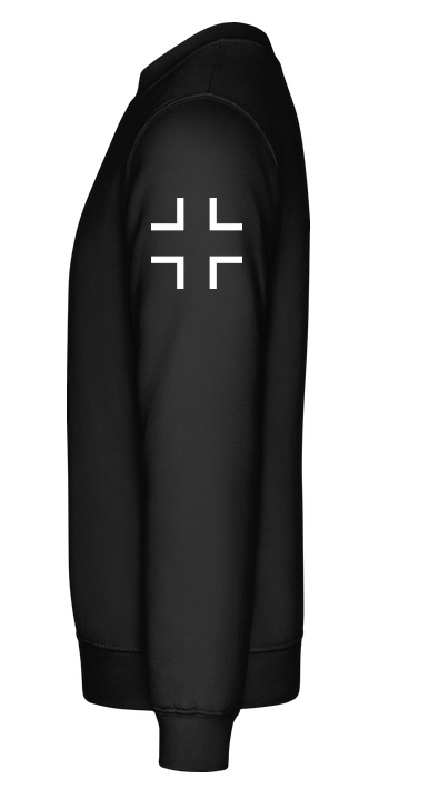 Balkenkreuz Ärmel Pullover