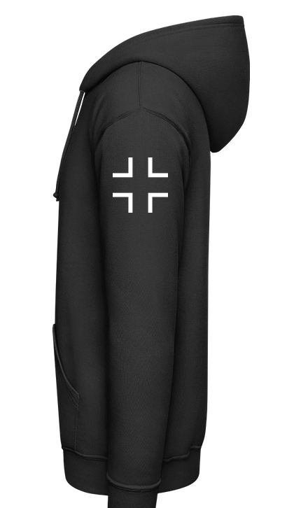 Balkenkreuz Ärmel Kapuzenpullover