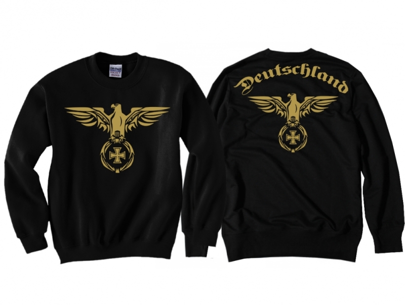 Deutschland Reichsadler Kranz Pullover