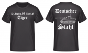 Tiger Panzer deutscher Stahl T-Shirt