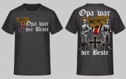 Opa war der Beste Eisernes Kreuz T-Shirt