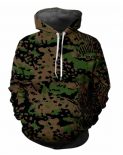 Waffen-SS Palmentarn Kapuzenpullover