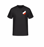 Schwarz Weiss Rot T-Shirt Größe M