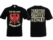 Ich bin Stolz ein Deutscher zu sein T-Shirt Größe S