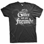 Auf Alte Götter und Gute Freunde T-Shirt Größe 3XL/4XL