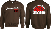 Auch ohne Sonne braun Sonnenstudio 88 Pullover braun