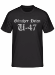 U-47 Günther Prien T-Shirt Größe XL