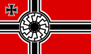 Reichskriegsflagge Schwarze Sonne Aufnäher