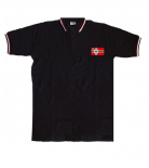 Reichskriegsflagge Schwarze Sonne Aufnäher Poloshirt Schwarz Weiss Rot