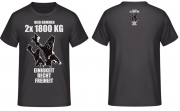 Stuka Hier kommen 2x1800 KG Einigkeit Recht Freiheit T-Shirt