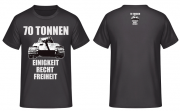 Königstiger 70 Tonnen einigkeit recht freiheit T-Shirt